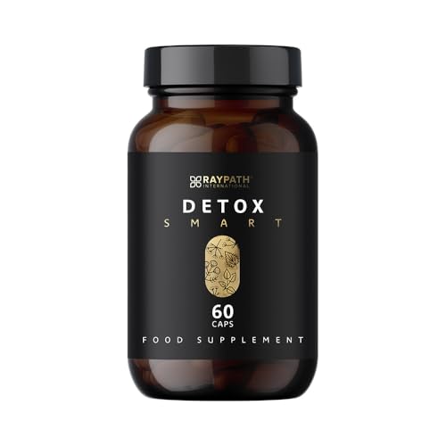 Detox Smart cápsulas limpieza natural botella negra y marrón