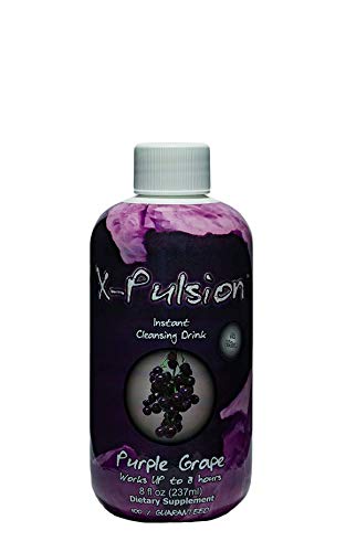 X-pulsion bebida desintoxicante sabor uva púrpura 8 oz