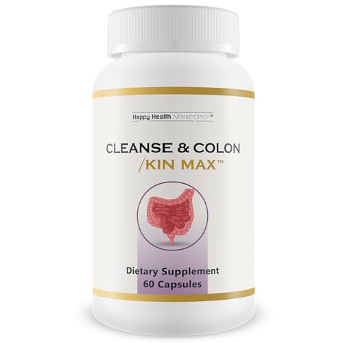 Cleanse Colon Kin Max detox natural 60 cápsulas