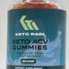 Envase lateral gomitas Keto Rain ACV para diabéticos