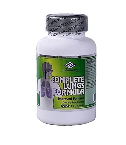 Version 1.0.0 Fórmula Completa para Pulmones Nu-Health frasco frontal 60 cápsulas