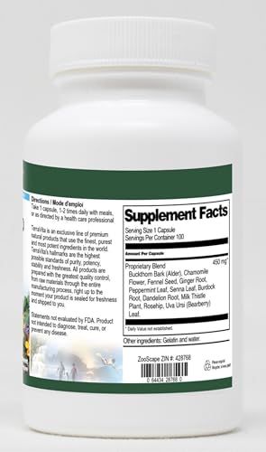 Frasco sellado de fórmula Senna 11 hierbas TerraVita