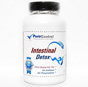 Frasco Detox Intestinal 180 cápsulas PureControl Supplements