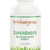 Dr Wheatgrass Supershots botella de extracto de hierba de trigo