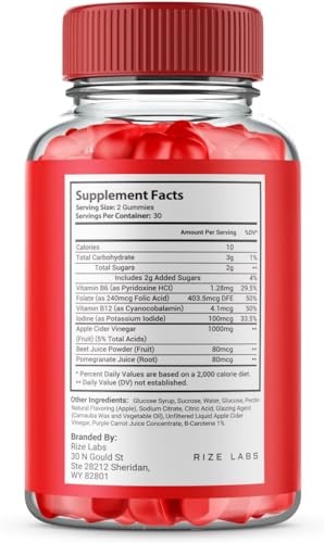 Gomitas naturales Keto para control de peso y grasa abdominal