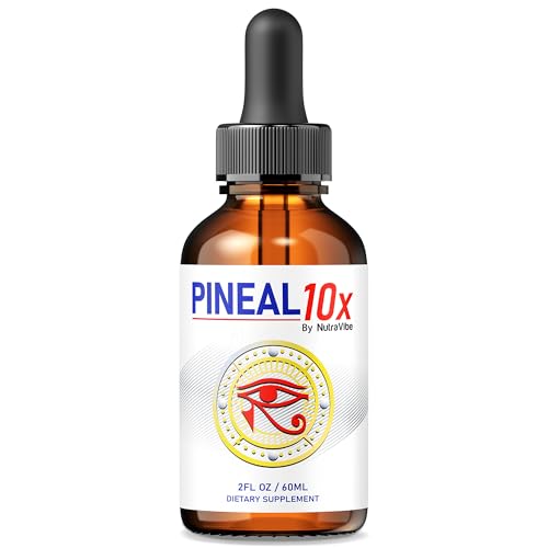 Botella de gotas Pineal 10x fórmula para descanso natural