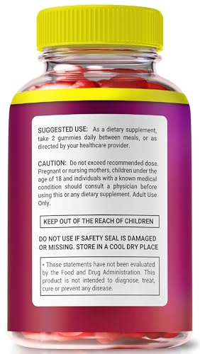 Etiqueta de producto Gomitas NutraRize Baja Slim Keto ACV