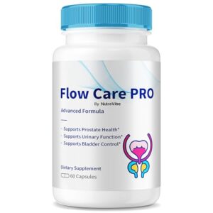NutraVibe Flow Care Pro cápsulas para salud de próstata y vejiga