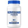 Frasco de NutraVibe NerveGuard Premium 60 cápsulas