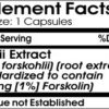 cápsulas naturales forskohlii puro suplemento de salud purecontrol