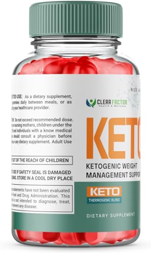 Producto Clear Factor Keto ACV con ingredientes naturales para peso