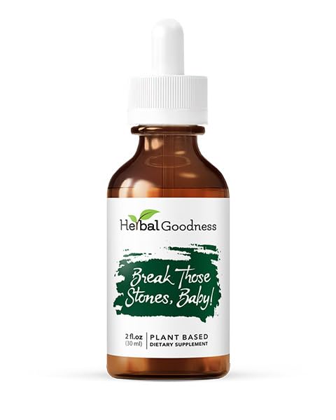 Break Those Stones Baby Herbal Goodness limpieza riñón hígado botella