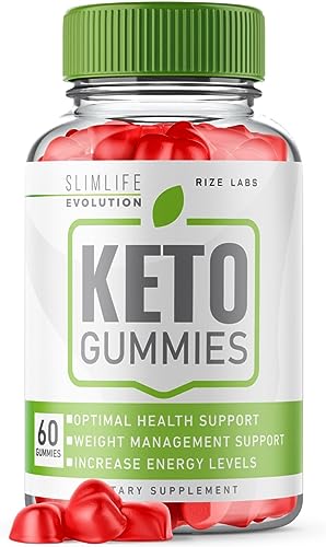 Gomitas SlimLife Evolution Keto para pérdida de peso envase frontal