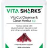 VitaCol Clense Herba 10 bote de limpieza de colon y desintoxicación natural
