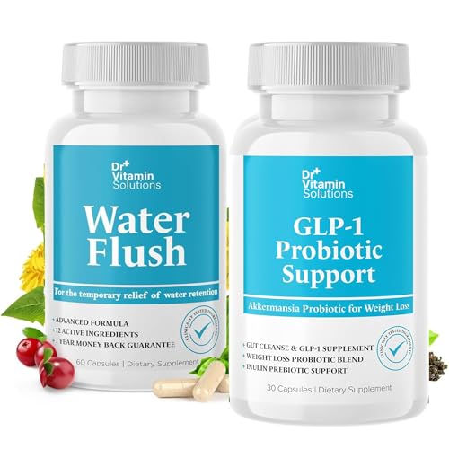 Frontal de botella DR VITAMIN SOLUTIONS Water Pills GLP-1