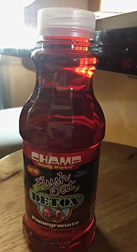 Champ Flush Out bebida detox con sabor granada 16 onzas