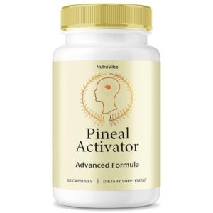 Frasco de cápsulas Pineal Activator para apoyo cerebral y enfoque