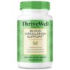 Envase de cápsulas ThriveWell fórmula natural para circulación