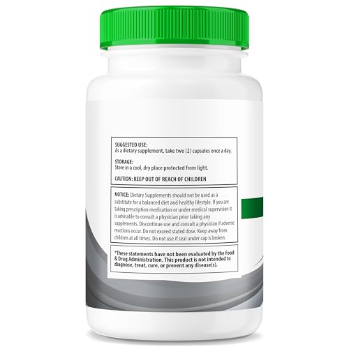 Paquete de cápsulas Glyco Pure Vita 60 unidad natural saludable