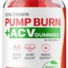 Pump Burn ACV gomitas presentación frontal paquete rojo