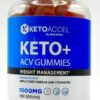 Gomitas Keto Accel ACV - Vista cercana