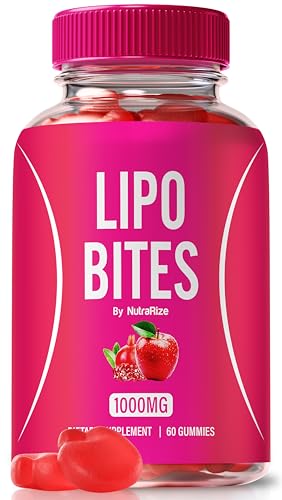 Gomitas NutraRize Lipo Bites fórmula keto ACV 60 unidades