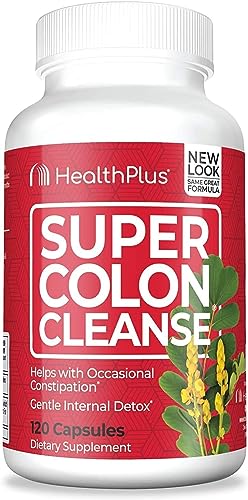 Health Plus Super Colon Cleanse botella 120 cápsulas