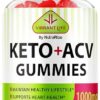Frasco gomitas Vibrant Life Keto ACV para pérdida de peso 60 unidades