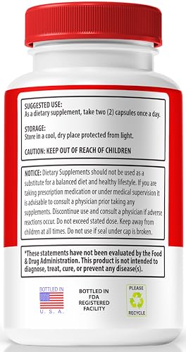 frasco cápsulas vital pro balance fórmula premium natural