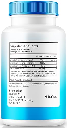 Paquete pastillas Prostalinex fórmula oficial bienestar y control