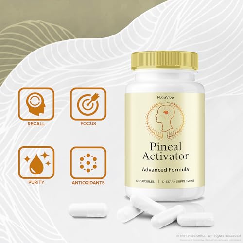 Envase suplemento Pineal Activator para concentración y energía prolongada