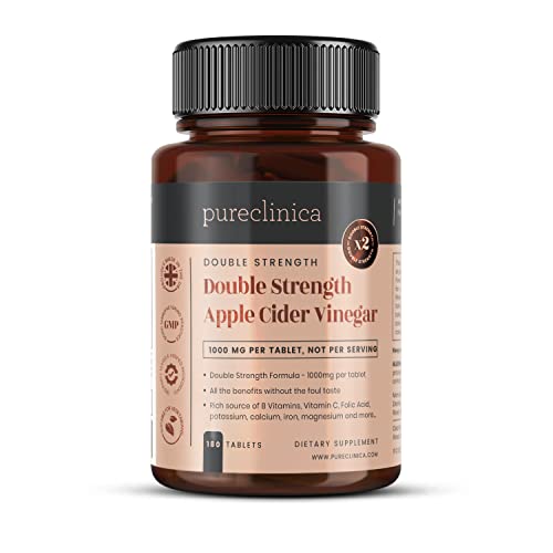 Vinagre de sidra manzana tabletas suplemento pureclinica envase