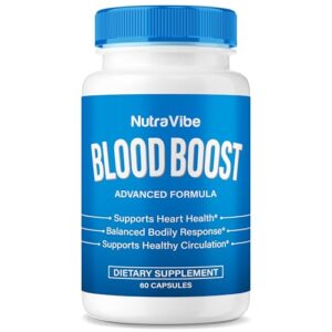 Cápsulas Blood Boost para circulación y salud cardíaca