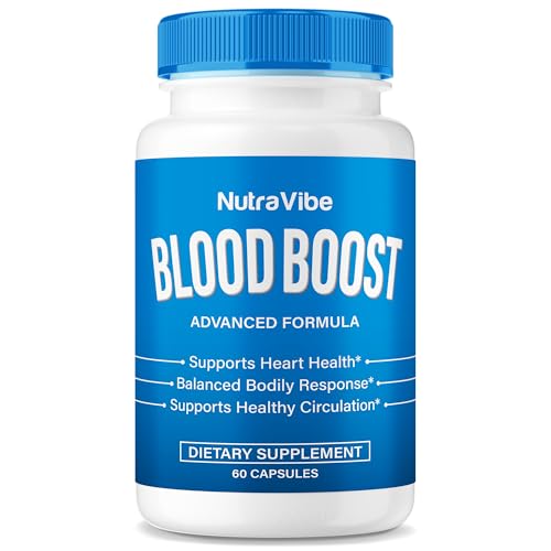 Cápsulas Blood Boost para circulación y salud cardíaca