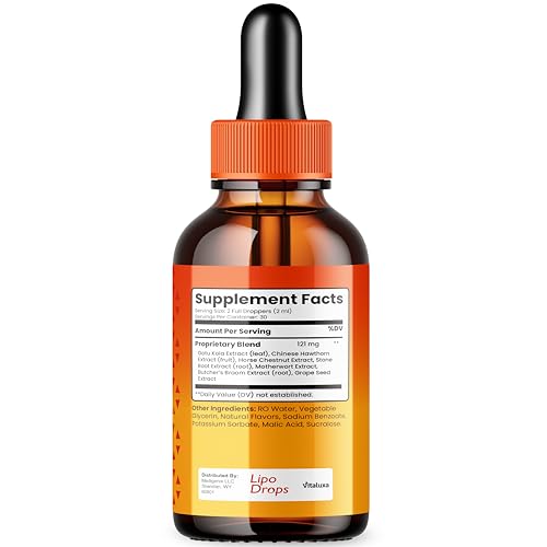 Etiqueta de suplemento Lipo Bound soporte rápido