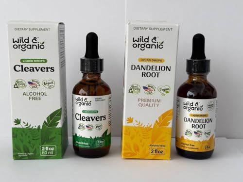 Tintura Wild & Organic Raíz de diente de león 2 fl oz