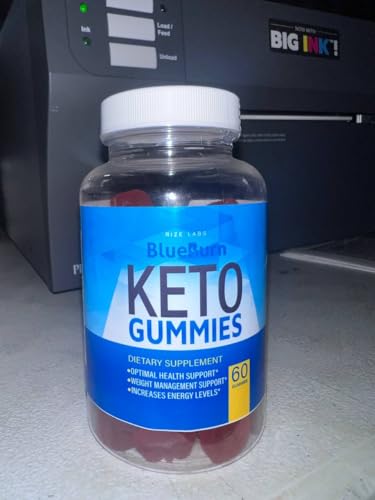 Gomitas BlueBurn Keto ACV 60 unidades close up