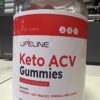 Frasco Lifeline Keto ACV gomitas vinagre sidra de manzana