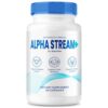 Botella de NutraVibe Alpha Stream+ para soporte prostático