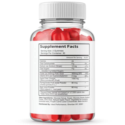 Gomitas ACV Thrive Ketos en paquete IDEAL PERFORMANCE