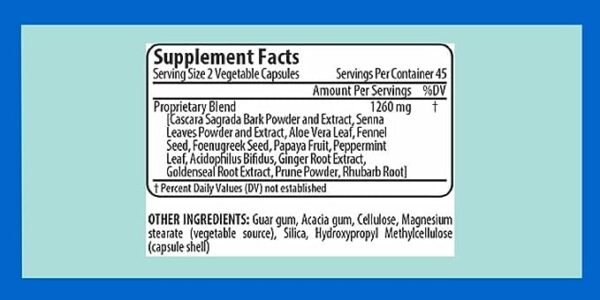 Maxzorb Thera Colon Cleanse fórmula para digestión saludable GEOMETAL