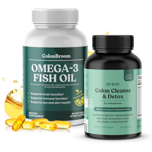 Envase ColonBroom para limpieza y desintoxicación de colon