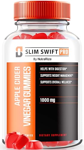 SlimSwift Pro ACV gomitas para pérdida de peso paquete de 60