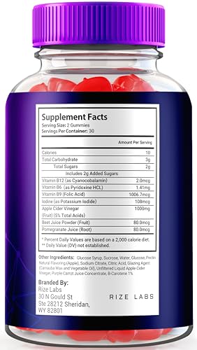 Paquete de gomitas Royal Keto para control de peso