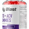 Belly Blast Keto gomitas para control peso corporal salud