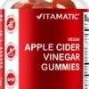 Gomitas de vinagre de sidra de manzana Vitamatic sabor manzana