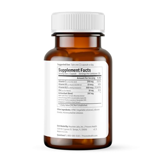 Cápsulas de Procera Protect detox para cerebro y memoria