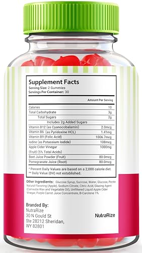 Gomitas Vibrant Life Keto ACV para control de peso y bienestar