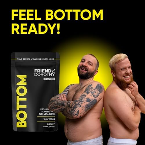 FRIEND OF DOROTHY Party y Bottom45 suplementos naturales pack