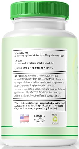 Fitify suplemento natural 180 cápsulas paquete triple